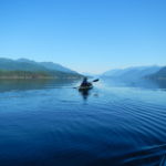 Super calm paddling up the inlet. Beautiful.