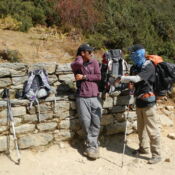 Finjo and Bhakta discussing strategy...or girls.