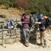 Finjo and Bhakta discussing strategy...or girls.