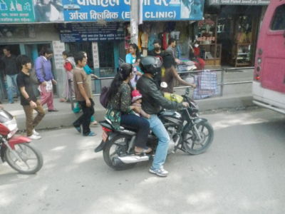 Small 125cc cycles were the vehicle of choice for the masses. They of course share the road with buses, cars, trucks, tractors, wagons pulled by animals, and hordes of pedestrians.