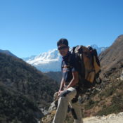 Our assistant guide Bhakta. He was my Nepal language tutor as well.