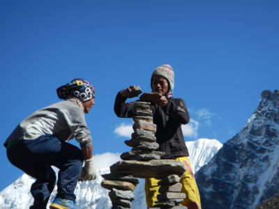 These guys built the most amazing rock sculptures.