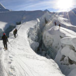 Glacier trail on Island Peak
Photo Credit: Joel Schenk
