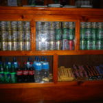 Most tea houses had a few snacks for sale...all carried from Lukla on some porter's back.