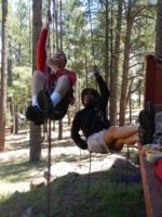 It is important to remain calm and relaxed during a rescue.