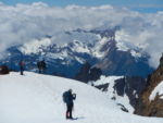 Summit day on Mt Baker.