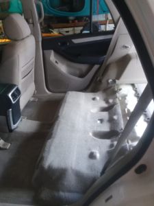 Removing the rear seat added lots of extra storage