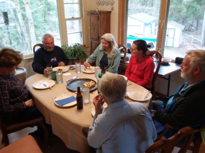 Mom with some wonderful friends.