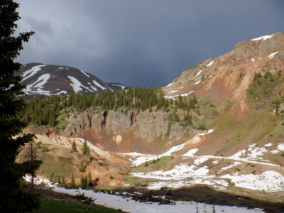 View from our campsite (in an undisclosed location).