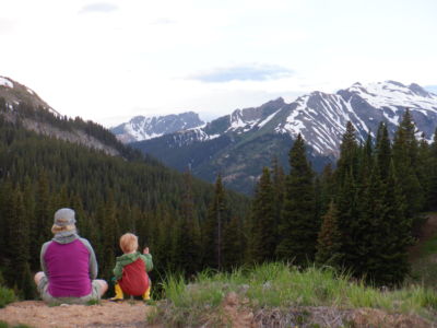 Oliver and Mom making memories.