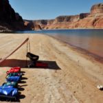 The awesome low-tech shade/wind shelter