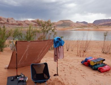 Night #5: After storms all day long, it ended up being a beautiful calm evening. No picture though.