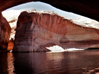 Cathedral in the Desert. With no one around it was truly magical