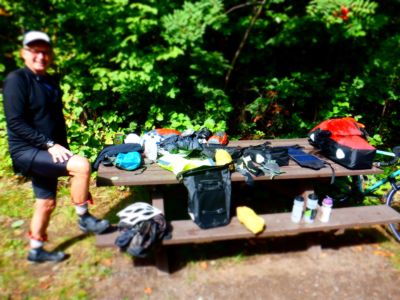 All's well that ends well. Our windy, rainy, muddy day ended with a welcome bit of sun.