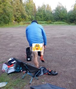 39 degree morning wardrobe change. Some things you just can't unsee....